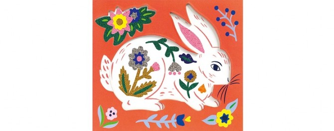 Zestaw artystyczny koraliki Djeco - Zwierzęta